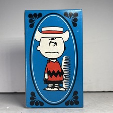 1971 Avon Peanuts Charlie Brown Comb & Brush NIB NOS picture