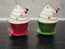 Cracker Barrel Hot Cocoa Mini Salt And Pepper Shakers picture