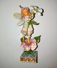 Collectible Fairy Figurine Girl With Wings Holding Flower - Fantasy Theme picture