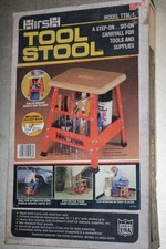 NOS Vintage 1983 HIRSH TOOL STOOL Model TTSL-1 factory sealed tools /supplies picture
