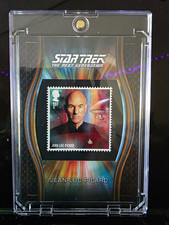 Rittenhouse Star Trek TNG RM1 Jean-Luc Picard Patrick Stewart Stamp 2022 28/125 picture