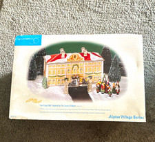 Department 56 Alpine Village Von Trapp Villa Lighted Building, Boxed NEVER USED  picture