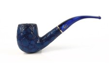 SAVINELLI Alligator Blue 606 KS 9mm Billiard Curved Made In Italy picture