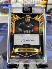 2026 Marvel Vault Captain America /10 Auto picture