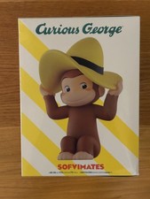 Curious George BIG SOFVIMATES Curious George Banpresto New from Japan picture