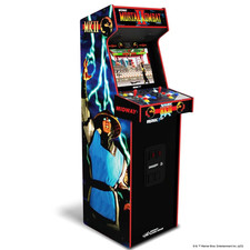 Mortal Kombat II Deluxe Arcade Retro Game 5 Foot Tall Stand Up Cabinet picture