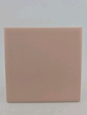 American Olean Tile Vtg Ceramic Misty Rose Flat 4.25