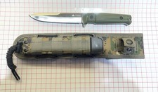 Kizlyar Supreme Aggressor Dagger Knife D2 Steel Tactical Fixed Blade Russia picture