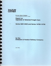 DELAWARE & HUDSON RY-2 REPORTS ON APPRAISED VALUE & REPAIR OF FREIGHT & LOCO'S picture