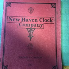 New Haven Clock Company 1900 Catalog Reprint LOT C picture