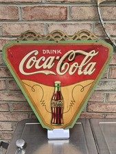 1930s Kay Display Wooden Coca Cola sign. picture