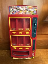 Mars M&M Candy Mini Vending Machine Coin Bank 2004 - Twix Skittles Snickers picture