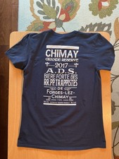 Chimay Pères Trappistes Trappist Grande Reserve Abbaye de Scourmont Shirt Blue M picture