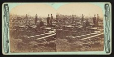 Work of Tornado, June 17th, 1882, Grinnell, Iowa Old Historic Photo picture