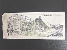 Rare 1980s 1990s TV Animation Production Art Recyclables Layout Pencil Drawing picture