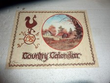 Vintage 1982 Country Calendar Fred Swan Landscapes & Still Lifes picture