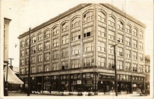 ABERDEEN WA WASHINGTON Finch Building  c.1922 RPPC Postcard Copy picture