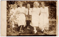 1907-18 Shamokin PA RPPC Northumberland Family John D. Otto Real Photo Postcard picture