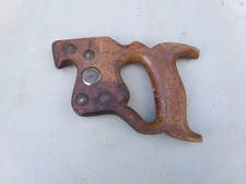 The Simonds Saw Pat Dec 27, 1887 Hand Saw Handle Woodworking Tool picture