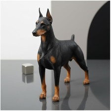Quality Doberman Sculpture, Collectible Figurine picture