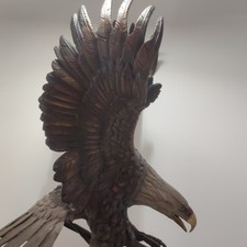 Dennis Jones Bald Eagle Preserve Pride and Passion BronzBald Eagle StatueBase picture
