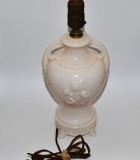 Glass Lamp Aladdin Alacite Glass Boudoir Lamp  Vintage picture