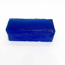 Lab-Grown Nano Blue Sapphire Stone 650CT | Synthetic Gemstone Slice for Juwellry picture