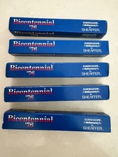 Lot of 5 Sheaffer '76 Bicentennial USA Eagle No Nonsense Pens Community Bank NOS picture