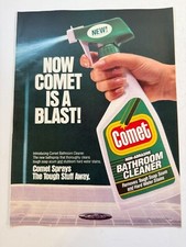 Vintage 1993 Comet Bathroom Cleaner Advertisement Print Ad picture