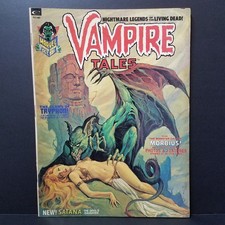 VAMPIRE TALES #2 MARVEL 1973 1ST SATANA MORBIUS APPEARANCE ROY THOMAS ROMITA SR picture