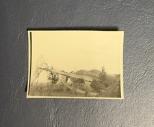 WWII German Heinkel He 111 Bomber Wreckage Photo Vintage Original picture