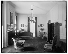 Photo:Mrs G G Whitney Home Interior 1900s Parlor Room Harris & Ewing picture