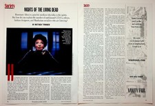 Vanity Fair 1995 Rosemary Altea Psychic Medium Article Magazine Page Ephemera picture