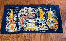 Vintage God Bless America Patriotic  banner picture