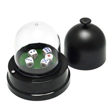 Gikfun Automatic Lucky Dice Roller Cup Set with 5 Dices for Christmas Party picture