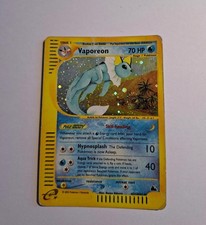 2003 Skyridge Vaporeon Holo Foil Rare H31/H32 E-Reader Pokemon H31/H picture