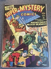 Super Mystery Comics Vol. 3 #6 RARE Classic Torture Cover Ace Golden Age Comic picture