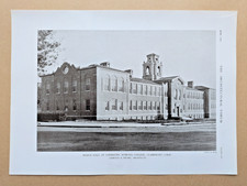 Mason Hall of Chemistry, Pomona College, Claremont, Cali - Antique Print - 1926 picture