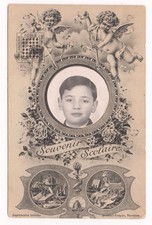 Old postcard * postcard fantasy - school souvenir child photo 1910-1911 school premium picture