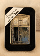 Zippo Lighter 2006 Choice Collection: Cave Dwelling, Black Ice Street Armor, New picture