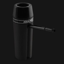 Black AQUA PIPE Waterpipe Original Portable COMES WITH FREE PIPE SCREENS picture