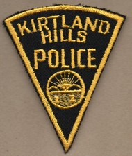 Kirtland Hills (OH) PD Police Patch - Vintage picture