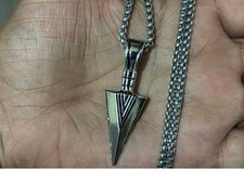Trillionaire Maker Magical Pendant Silver Triangle Protection Luck Success Charm picture