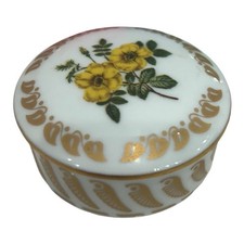 1980 Empress Josephine Rose Garden Porcelain Trinket Box Limited Edition picture