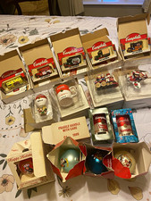 Campbell's Holiday Ornaments Lot 1997-2000 + 100th Anniv Diecast Bundle picture