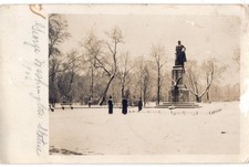 1906 George Washington Statue U S President Badapest Hungry City Park Varosliget picture