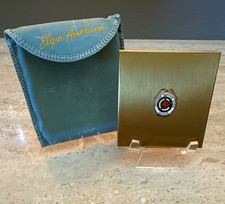 1930’s Elgin American Chicago Motor Club Honor Powder Compact NEW STUNNING picture