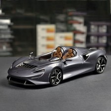 1:18 McLaren Elva Grey Alloy Diecast Model Collectible Gift picture