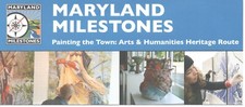 Brochure, Maryland Milestones, Painting the Town Arts & Humanities Heritage 2019 picture