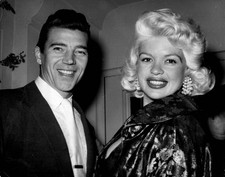 JAYNE MANSFIELD & MICKEY HARGITAY Candid PORTRAIT 1950s ORIG PHOTO MA78 picture